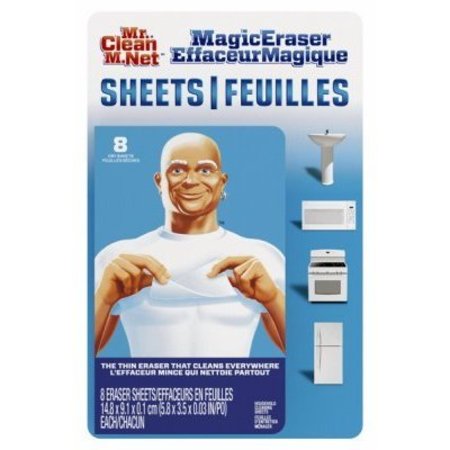 PROCTER & GAMBLE 8CT Magic Eraser Sheets 90656